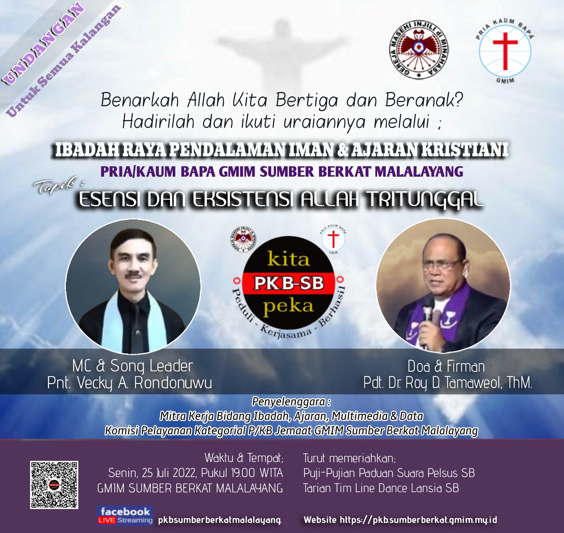 Undangan Ibadah Raya BAPIJAK 2